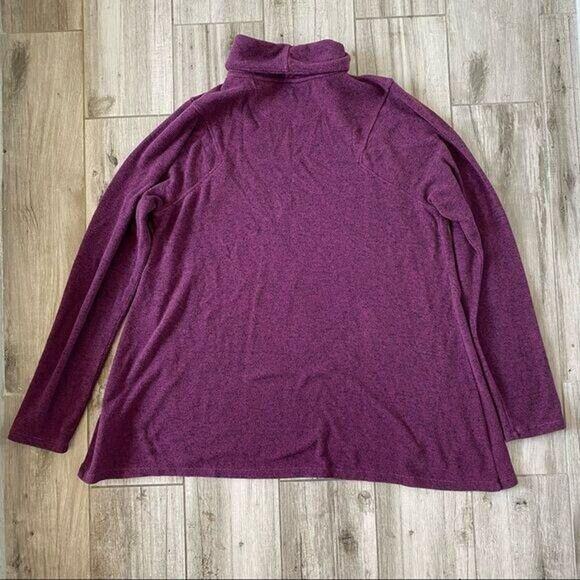 CALVIN KLEIN PERFORMANCE Stretch Long Sleeve Pullover Turtleneck Sweater Medium - Picture 7 of 8